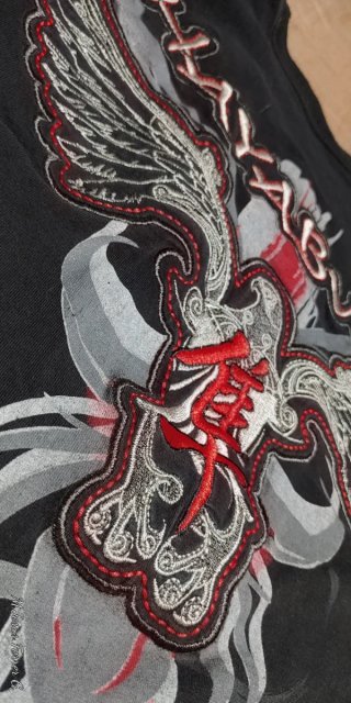 Camiseta Hayabusa Bordada Talla M/L