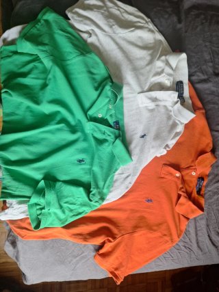 Lote 3 polos Ralph Lauren XL