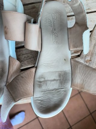 Sandalias Panama Jack Beige Mujer