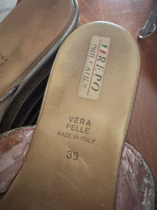 Ciabatte e sandali donna Tg 39