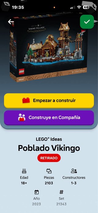 LEGO Ideas 21343: Poblado Vikingo
