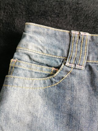 Mini falda vaquera Zara
