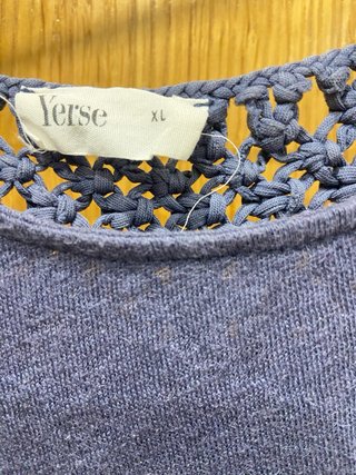 Vestido largo Yerse azul