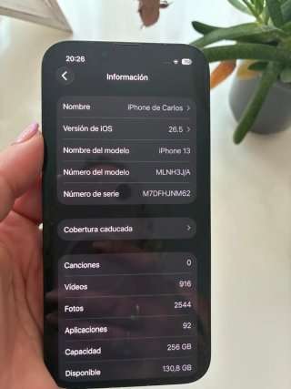 iPhone 13 256GB nero mezzanotte