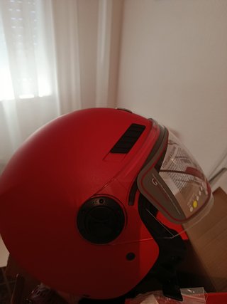 Casco Axor Kioto S Matt Red Metallic SIN ESTRENAR