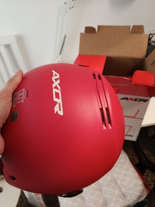 Casco Axor Kioto S Matt Red Metallic SIN ESTRENAR