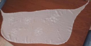 Pareo blanco con bordados