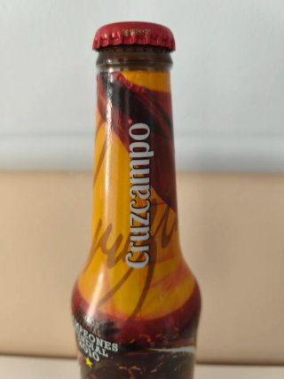Botellín Cruzcampo Conmemorativo Mundial 2010