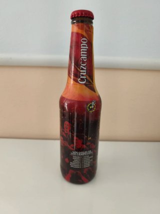 Botellín Cruzcampo Conmemorativo Mundial 2010