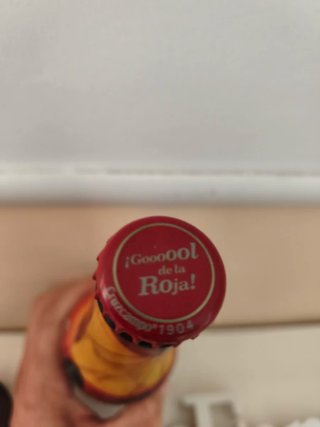 Botellín Cruzcampo Conmemorativo Mundial 2010