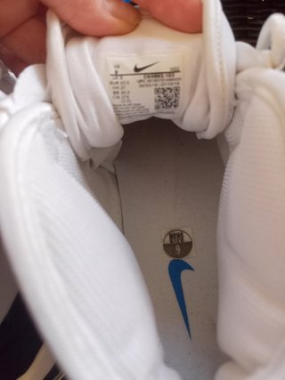 Zapatillas Nike Hombre Blancas y Azules