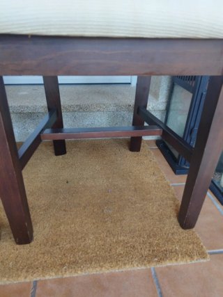 Silla Comedor Franco Furniture Madera Tapizadas