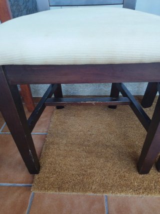 Silla Comedor Franco Furniture Madera Tapizadas