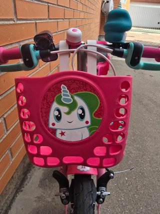 Bicicleta infantil 14 rosa