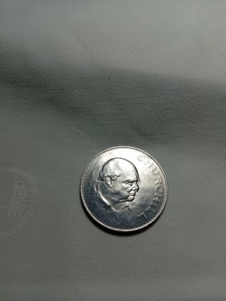 Moneda 1 Corona Reino Unido 1965