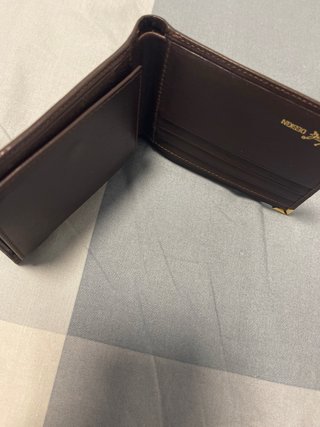 Cartera Salvador Dalí Clásica Marrón y Oro