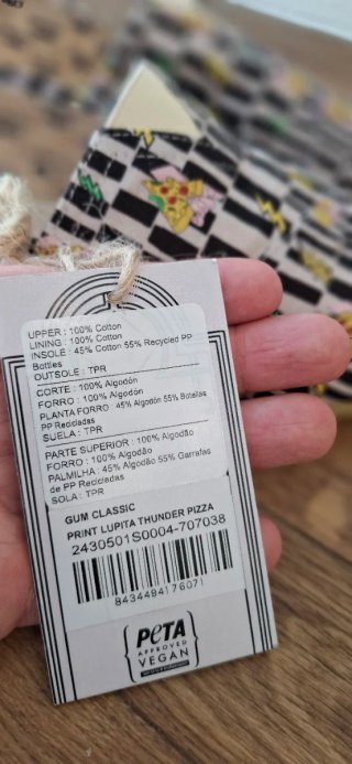 Paez x Lupita T38 Nuevas com Etiqueta Veganas