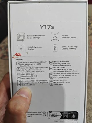 Vivo Y17s Verde