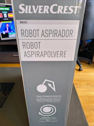 Robot Aspirador Silvercrest Blanco Cleaner Sensor