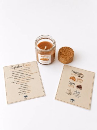 Pack 4 Velas Aromáticas Caprichos Dulces