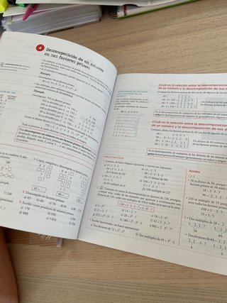 Libro de matemáticas de 1 E.S.O.