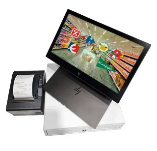 Moderno TPV marca HP con i5 para Tienda + equipo