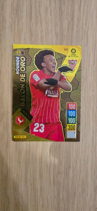 Cromos Balón de Oro Panini