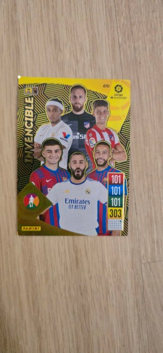Cromos Balón de Oro Panini