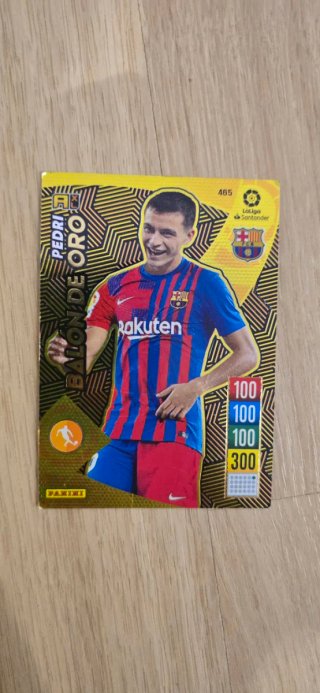 Cromos Balón de Oro Panini