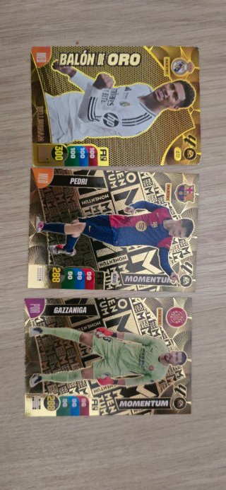 Cromos Balón de Oro Panini