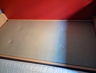 Base tapizada 90cm
