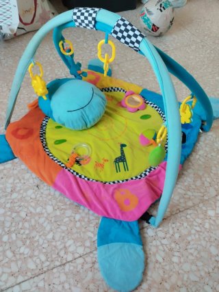 Manta Gimnasio Bebé con Juguetes