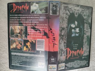 VHS Drácula de Bram Stoker (Español)
