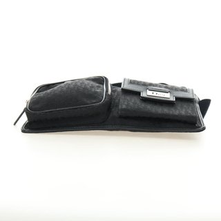 Christian Dior Trotter Canvas Body Bag Black