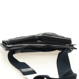 Christian Dior Trotter Canvas Body Bag Black
