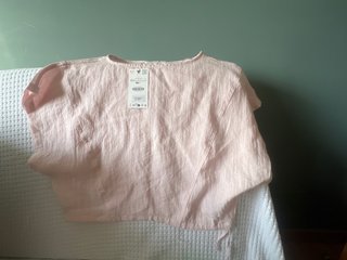 Camisa Zara Rosa Talla XS