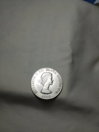 Moneda 1 Corona Winston Churchill 1965
