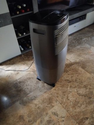Humidificador Klindo 20L Negro/Plata