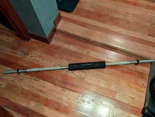 Barra de pesas 155 cm Decathlon