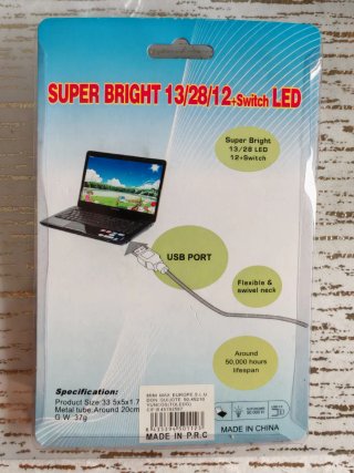 Lampada LED USB Flessibile per Computer