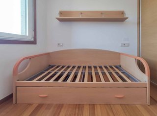 Habitación Completa Cama nido, armario estanterias
