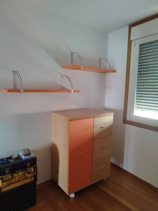 Habitación Completa Cama nido, armario estanterias