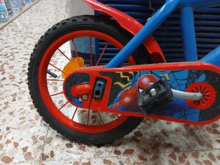 Bicicleta infantil Spiderman
