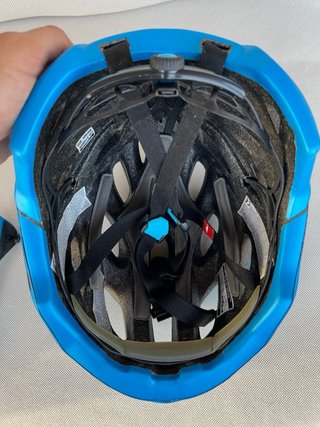 Casco MET Parbellum Talla M Azul