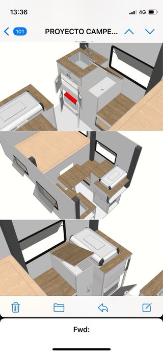 Célula Camper para Pickup