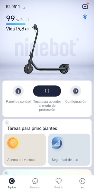 Patinete eléctrico Segway E2 0511