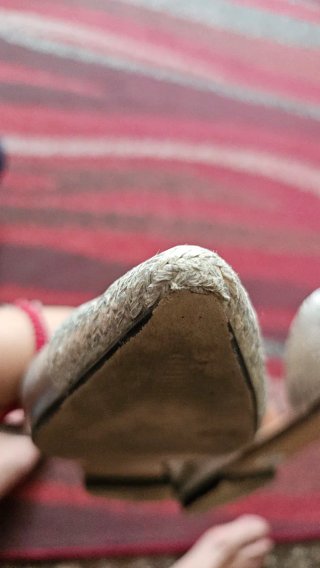 Zapatos de fiesta plateados talla 41