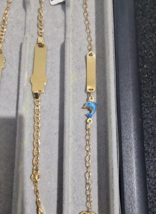 Braccialetti per neonati in oro 18k