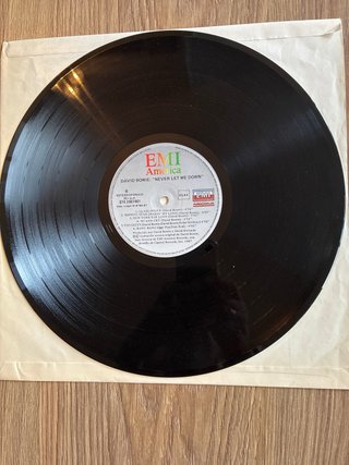 David Bowie - Never Let Me Down LP Vinilo