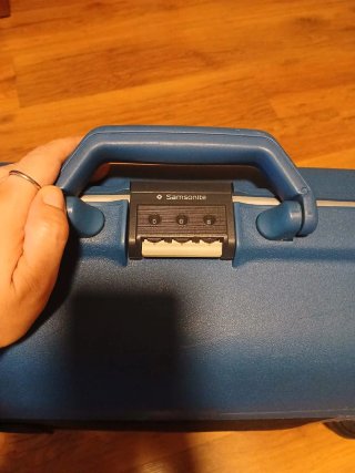 Maleta Rígida Samsonite Azul